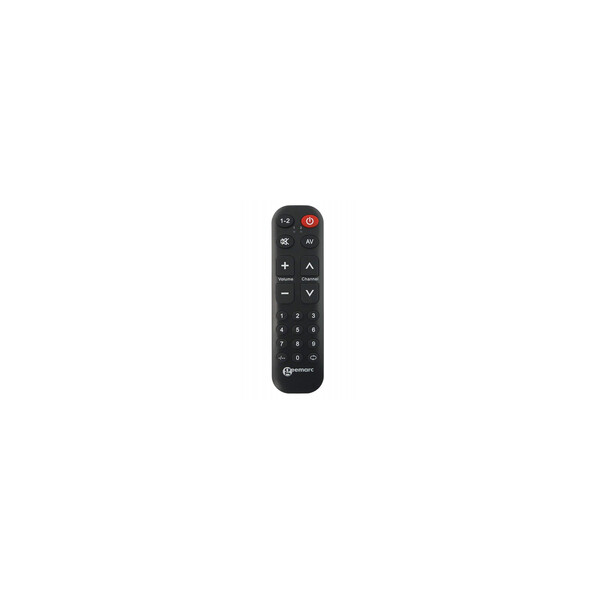 Geemarc Telecom TV10 - TV - Drucktasten - Schwarz