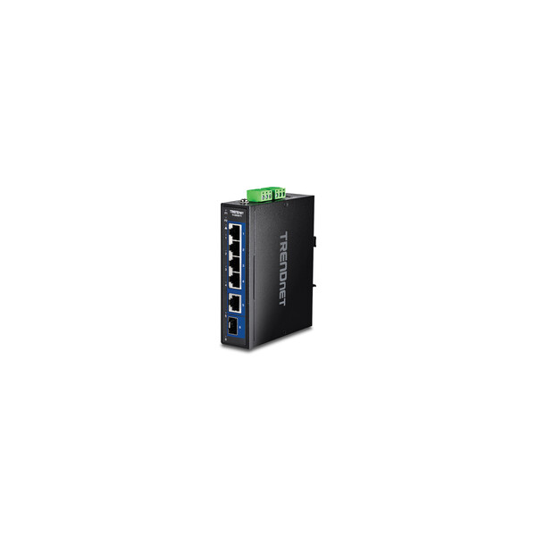 TRENDnet Industr. 2.5G DIN-Rail Switch with 10G Ports - Switch - 0,1 Gbps