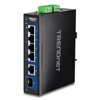 TRENDnet Industr. 2.5G DIN-Rail Switch with 10G Ports - Switch - 0,1 Gbps