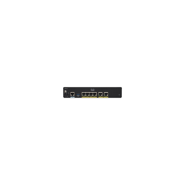 Cisco C927-4P - Ethernet-WAN - Gigabit Ethernet - DSL-WAN - Schwarz