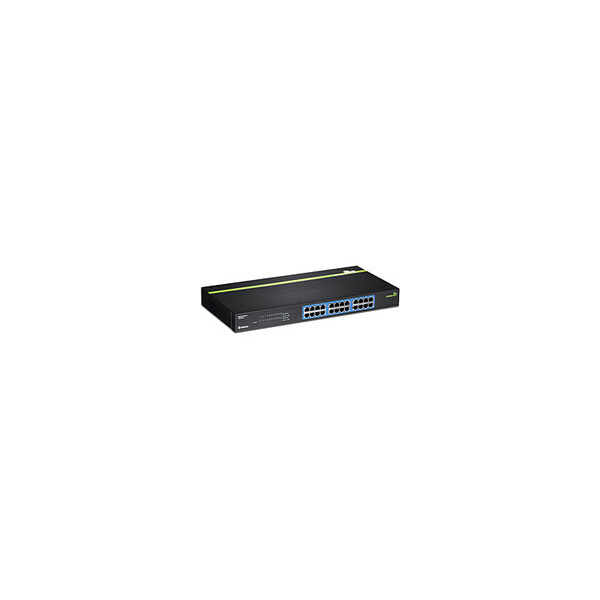 TRENDnet TEG-S24G - Unmanaged - Vollduplex - Rack-Einbau