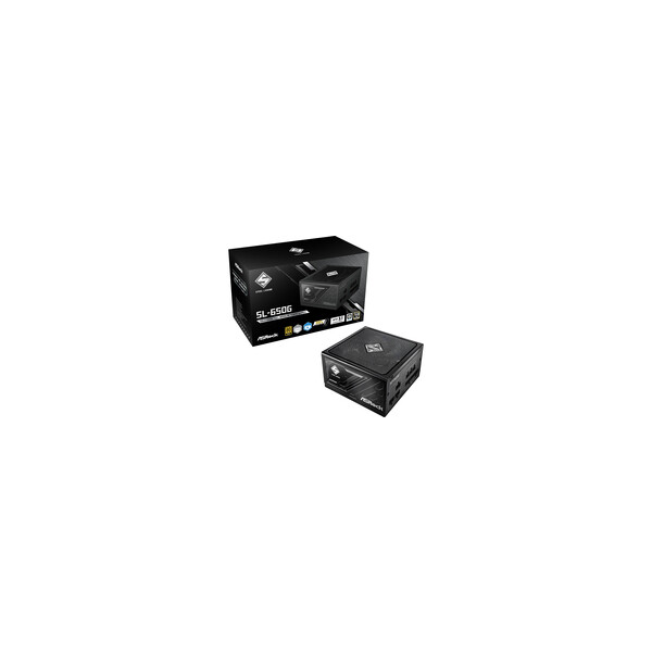 ASRock Steel Legend SL-650G ATX 80+ Gold BK retail - PC-/Server Netzteil - ATX