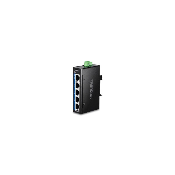 TRENDnet TI-GLC50 Switch Industrial DIN-Rail Mini - Switch - 1 Gbps