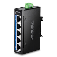 TRENDnet TI-GLC50 Switch Industrial DIN-Rail Mini - Switch - 1 Gbps