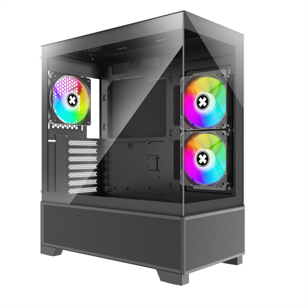 Xilence Xilent Beam X218.ARGB Gaming ATX PC Case black - Gehäuse - Gehäuse