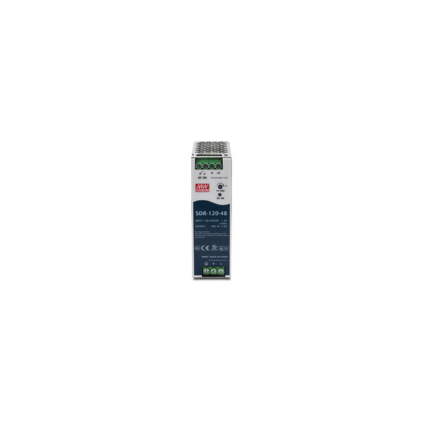 TRENDnet TI-S12048 - Stromversorgung ( DIN-Schienenmontage möglich ) - Wechselstrom 100-240 V