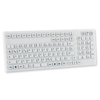 GETT KG19268 - Volle Größe (100%) - Kabelgebunden - USB - QWERTZ - Weiß