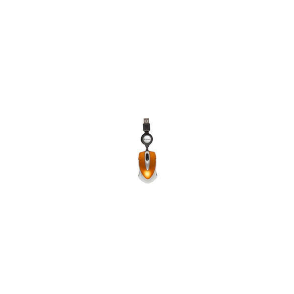 Verbatim Go Mini - Optisch - USB Typ-A - 1000 DPI - Orange