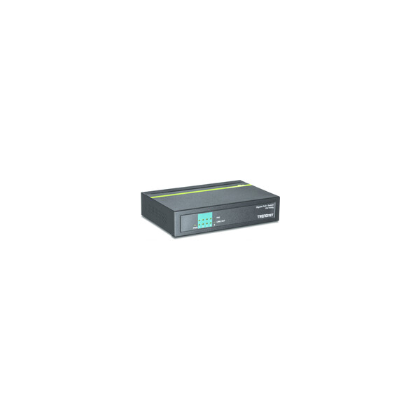 TRENDnet TPE-TG50g - Unmanaged - Gigabit Ethernet (10/100/1000) - Vollduplex - Power over Ethernet (PoE)