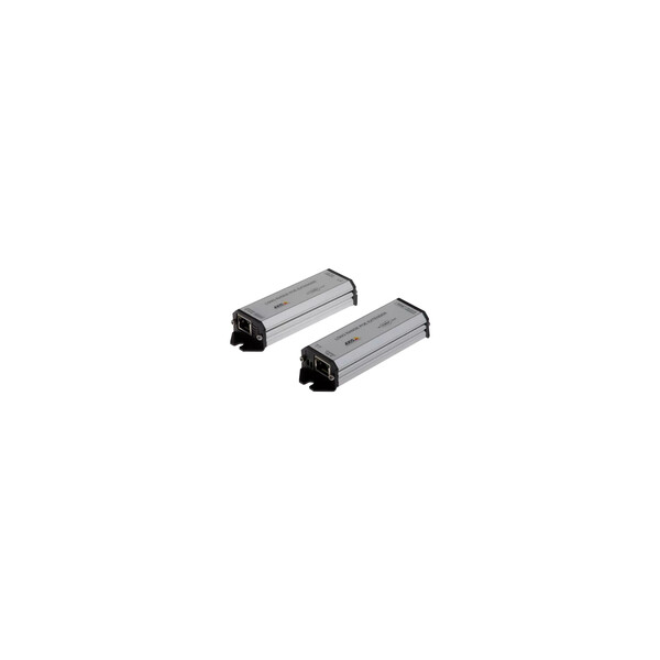 Axis 01857-001 - Netzwerksender & -empfänger - 1000 m - Cat5e - Cat6 - IEEE 802.3af - IEEE 802.3at - Grau