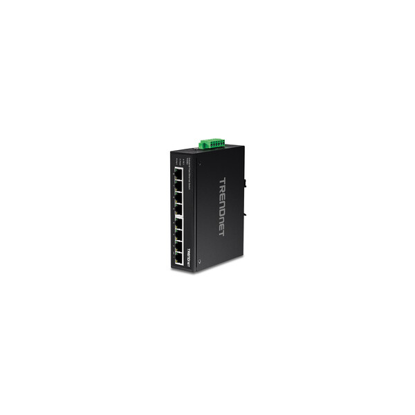 TRENDnet TI-E80 - Unmanaged - Fast Ethernet (10/100) - Vollduplex - Wandmontage