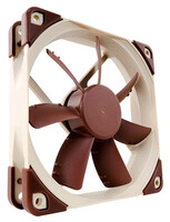 Noctua NF-S12A ULN - Ventilator - 12 cm - 600 RPM - 800 RPM - 74,3 m³/h - Braun