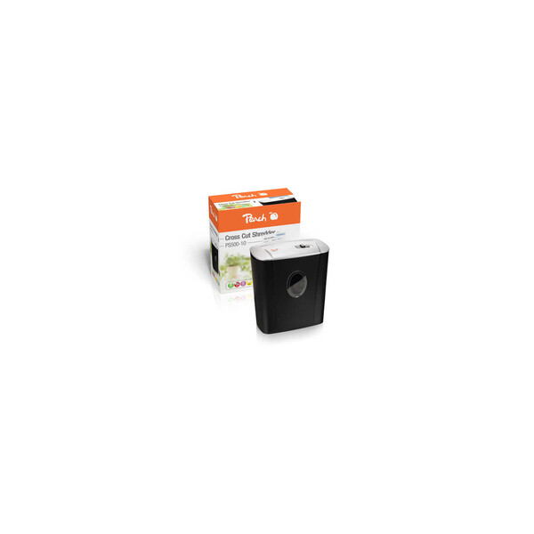 Peach PS500-10 - Kreuzschreddern - 22 cm - 4 x 52 mm - 11 l - 80 Blätter - 72 dB