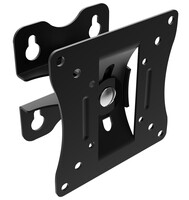 Lindy Befestigungskit ( Wandmontage ) für LCD-Display ( neig- und schwenkbar ) - pulverbeschichteter Stahl - Schwarz