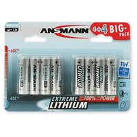 Ansmann 4+4 Lithium AA - Einwegbatterie - AA - Lithium -...