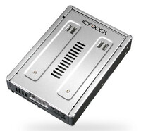 Icy Dock MB982IP-1S-1 - HDD - SSD - SATA - 2.5" - Silber - SECC - 6 Gbit/s