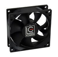 LC-Power LC-CF-80 - Ventilator - 8 cm - 800 RPM - 2200 RPM - 58,19 m³/h - Schwarz