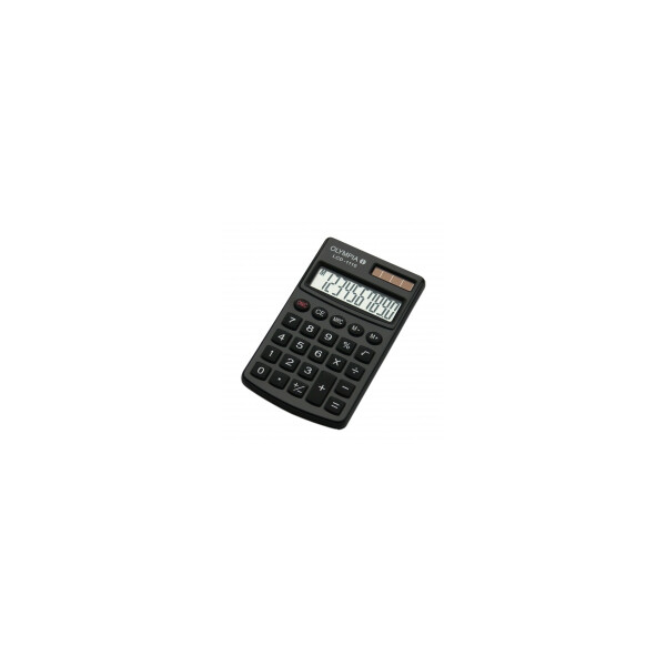 Olympia LCD 1110 - Tasche - Einfacher Taschenrechner - 10 Ziffern - 1 Zeilen - Schwarz