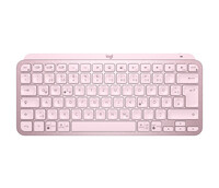 Logitech MX Keys Mini - Mini - Kabellos - RF Wireless + Bluetooth - QWERTZ - LED - Pink