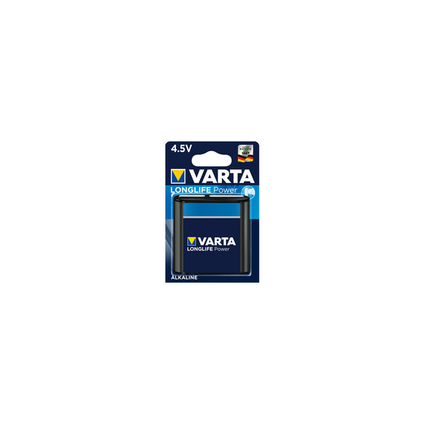 Varta -4912/1 - Einwegbatterie - Alkali - 4,5 V - 1 Stück(e) - Schwarz - 67 mm