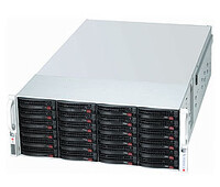 Supermicro SuperChassis 847E2C-R1K28JBOD - Rack - Server - Schwarz - Edelstahl - 1280 W - 3.5" - 437 mm