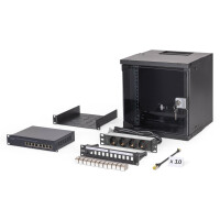 DIGITUS - DN-49101-SET - 10" Netzwerk-Set, 6HE...