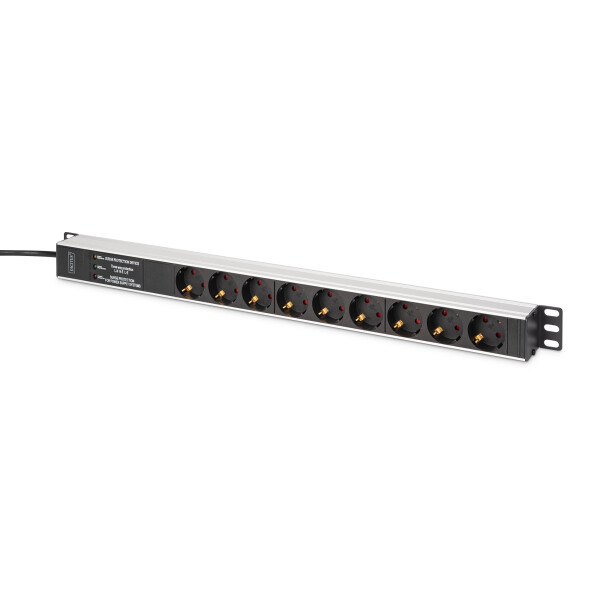 DIGITUS - DN-95438 - Aluminium PDU, Rackmountable, Frequenz filter, 2m