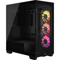 Corsair Geh Midi 3500X Argb Tempered Glass Black - Tower - ATX