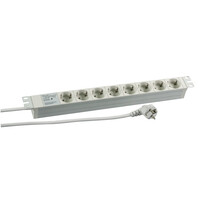 Heinrich Kopp 19" 1HE Steckdosenleiste 8 x CEE 7/3...