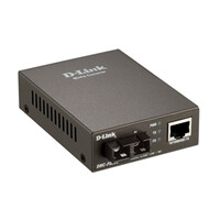 D-Link DMC-F02SC/E - 100 Mbit/s - 10Base-T - 100Base-TX - 100Base-FX - Schwarz