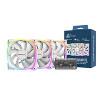 MONTECH AX120 PWM ARGB Lüfter 3er Pack weiß -...