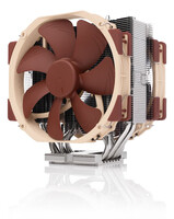 Noctua NH-U14S DX-4677 NH-U14S DX-4677 - Luftkühlung - 14 cm - 300 RPM - 1599 RPM - 140,2 m³/h - Braun - Hellbraun - Silber