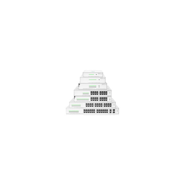HPE Networking Networking Instant On Switch 26p Gigabit 2p SFP 1430 - Unmanaged - L2 - Gigabit Ethernet (10/100/1000) - Vollduplex - Rack-Einbau - 1U