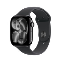 Apple Watch Series 11 schwarz glaenzend Aluminium