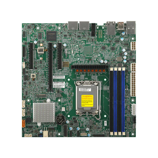 Supermicro Mainboard X14SAZ-F micro-ATX Sockel 1851 Single - Mainboard - Intel Sockel 1851 (Core Ultra 100&200)