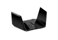 Netgear Nighthawk RAXE500 - Wi-Fi 6 (802.11ax) - Tri-Band (2,4 GHz/5 GHz/6 GHz) - Ethernet/LAN - Schwarz - Tabletop-Router