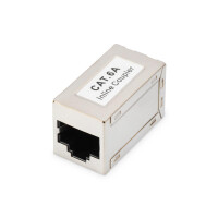 DIGITUS DN-93905 - CAT 6A Modular-Kupplung, vollgeschirmt RJ45 zu RJ45