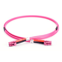 DIGITUS DK-2533-05/4 - LWL Patchkabel, Duplex, LC zu LC MM OM4 50/125 µ, 5 m