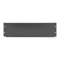 DIGITUS DN-19-BPN-03-SW - 3HE Blindabdeckplatte Farbe...