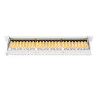 DIGITUS DN-91624S - CAT 6 Patch Panel, geschirmt, 24-port...