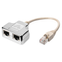 DIGITUS AT-AGCX2 - CAT 5e, 2x 1:1, Patchkabel-Adapter,...