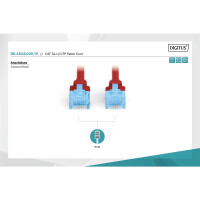 DIGITUS DK-1512-020/R - CAT 5e U-UTP Patchkabel, PVC AWG...