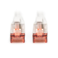 DK-1644-005 - CAT 6 S-FTP Patchkabel, Cu, LSZH AWG 27/7,  0,5 m, Grau