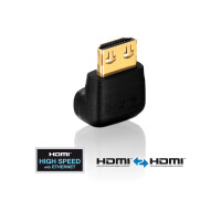 Adapter HDMI A ST<>BU  90°