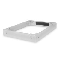 DIGITUS DN-19-PLINTH-6/8-1 - Sockel für Unique Netzwerkschränke & Dynamic Basic 100x600x800 mm, Farbe Grau (RAL7035)