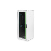 DIGITUS DN-19-26U-6/6-1 - 26HE Netzwerkschrank, Unique 1342x600x600 mm, Farbe Grau (RAL 7035)