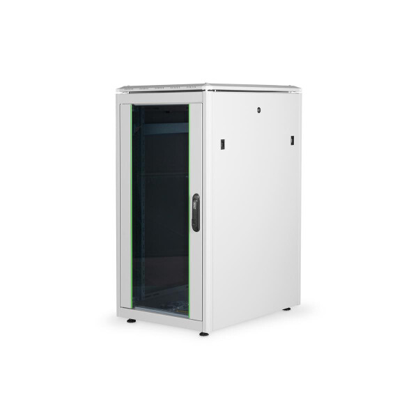 DIGITUS DN-19-22U-6/8-1 - 22HE Netzwerkschrank, Unique 1164x600x800 mm, Farbe Grau (RAL 7035)