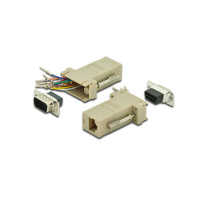 DIGITUS AK-610517-000-I - Adapter, DB9, RJ45, Modular DB9...