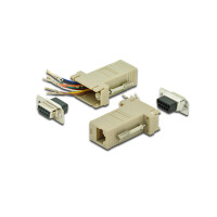 DIGITUS AK-610516-000-I - Adapter, DB9, RJ45, Modular DB9...