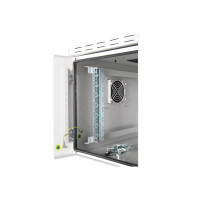 DIGITUS DN-19-09U-6/6-I-OD - 9HE Wandgehäuse, Outdoor, IP55 579x600x600 mm, Farbe Grau (RAL 7035)